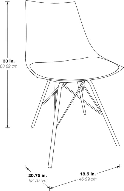 Scandinavian-Inspired Modern Accent Chair