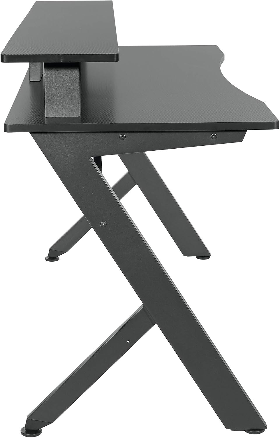 RGB Gaming Desk – 54" Computer Desk with Monitor Shelf, USB Hub & Cable Management