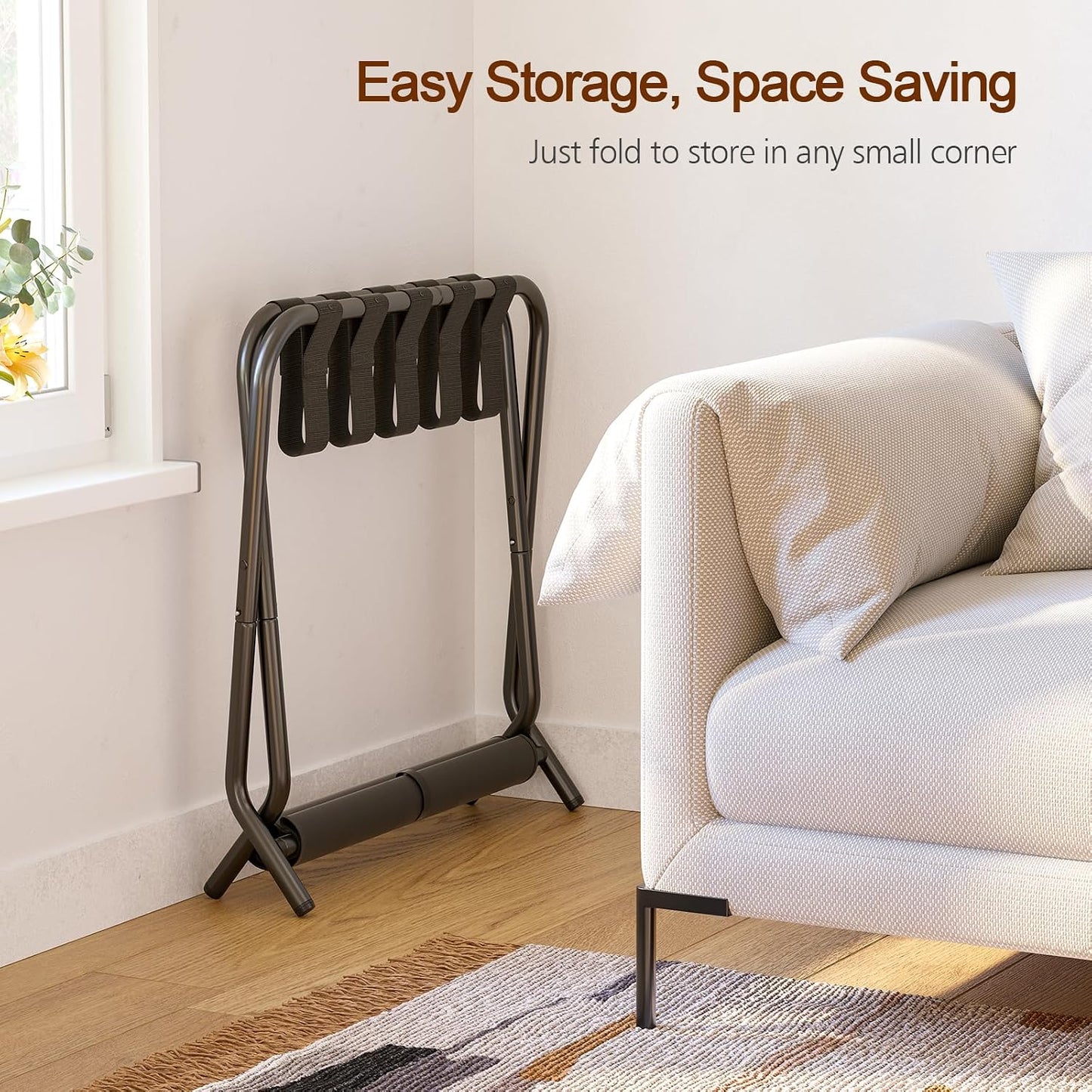 Foldable Travel Suitcase – Compact and Space-Saving Carry-On Luggage